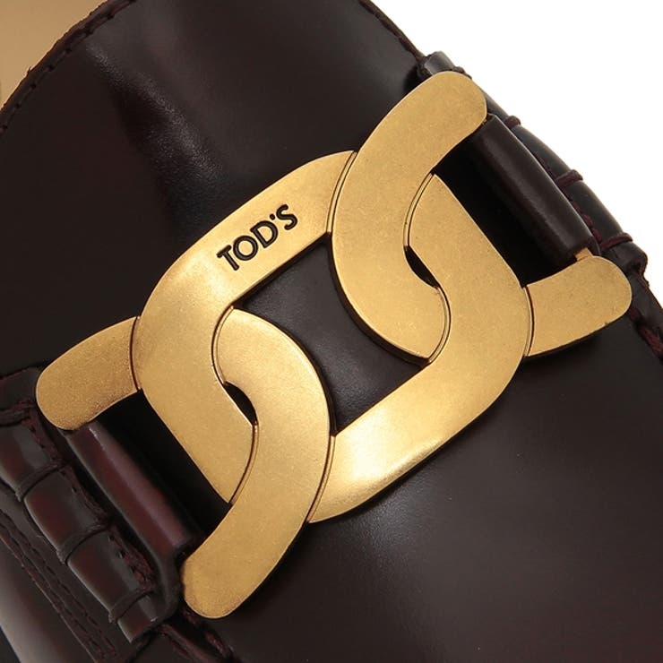 トッズローファーオックスフォードケイトレザーブラウンレディースTOD'SXXW59C0EN90SHAR810