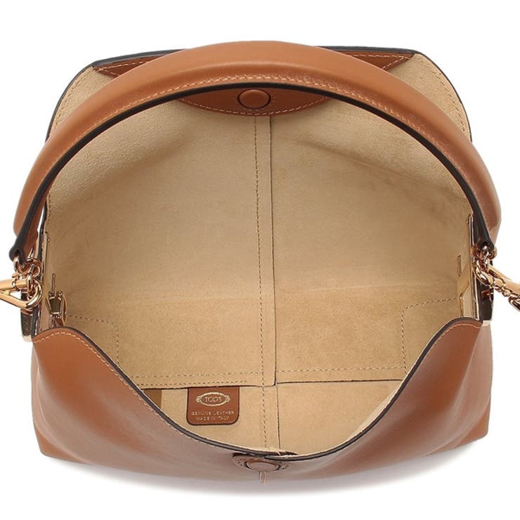 トッズハンドバッグショルダーバッグTケースミニブラウンレディースTOD'SXBWTSTI0100XPRS410