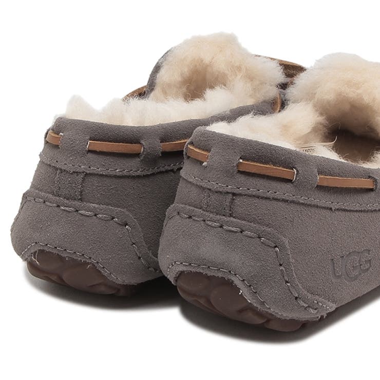 アグスリッポンデッキシューズ・モカシンダコタグレーレディースUGG1107949PEW