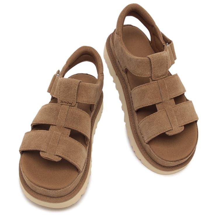 UGG 厚底 スエード プラットフォームサンダル 1137890 UGG 厚底 スエード プラットフォームサンダル 1137890