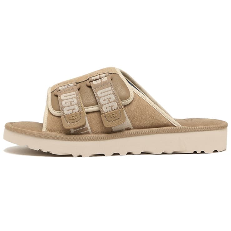 UGG サンダル メンズ 夏 ブランド レザー コンフォートサンダル