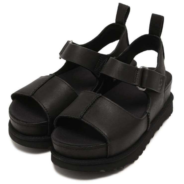 UGG Australia 「UGG」 サンダル - ブラック メンズ : ZOZOTOWN