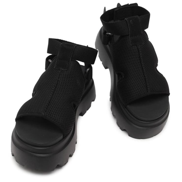UGGアグ厚底サンダルセレストプラットフォームブラックレディース1167470BLK