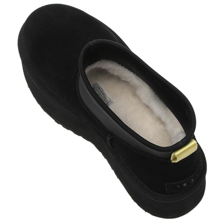 アグブーツクラッシックミニディッパー厚底プラットフォーム5cmブラックレディースUGG1168170BLK