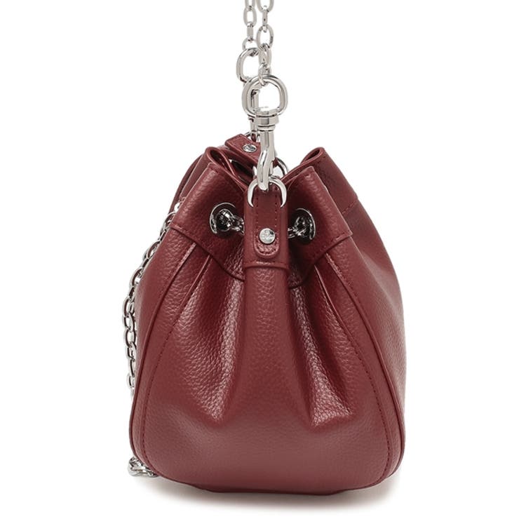 ヴィヴィアンウエストウッドハンドバッグショルダーバッグクリッシースモール巾着型レッドレディースVIVIENNEWESTWOOD43020016S000DH407