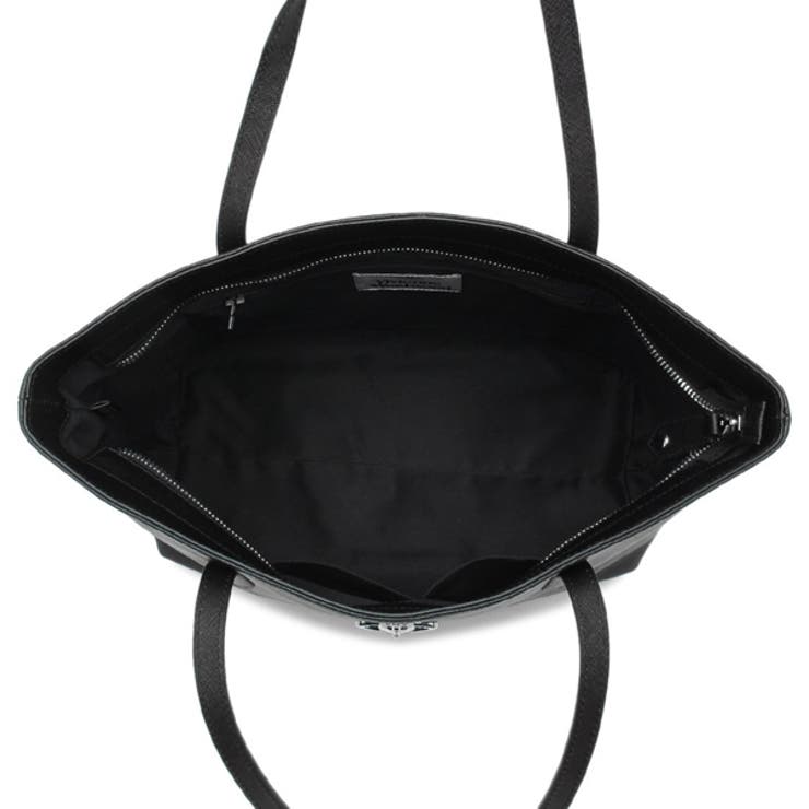 ヴィヴィアンウエストウッドトートバッグサフィアーノブラックレディースVIVIENNEWESTWOOD4D010002UL008VN401