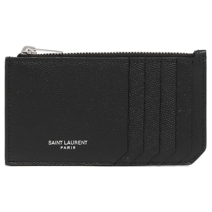 サンローランパリカードケースフラグメントケースブラックメンズレディースSAINTLAURENTPARIS609362BTY0N1000
