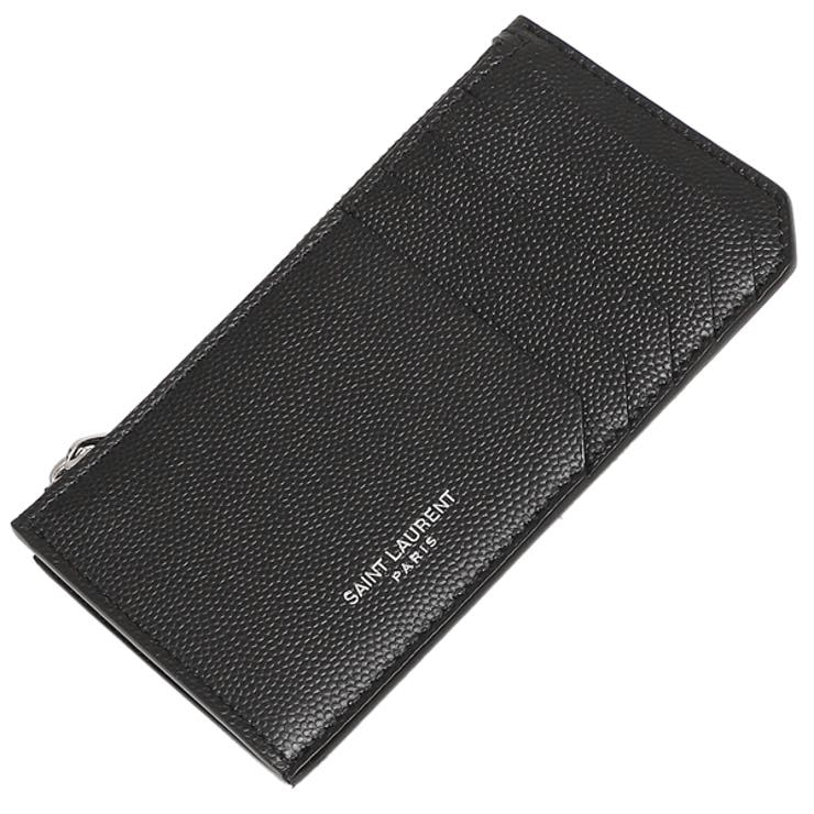 サンローランパリカードケースフラグメントケースブラックメンズレディースSAINTLAURENTPARIS609362BTY0N1000