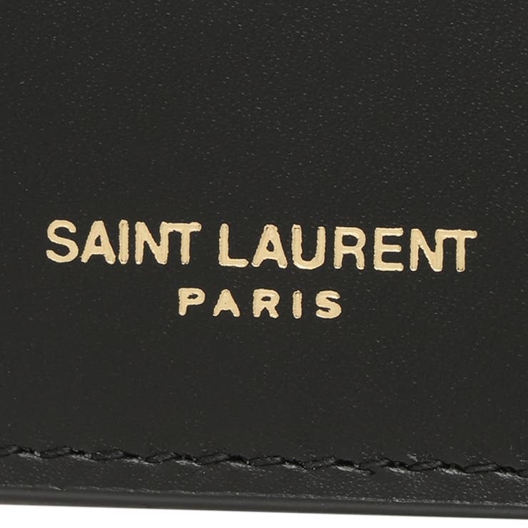 サンローランパリカードケースフラグメントケースコインケースブラックレディースSAINTLAURENTPARIS6319922R20J1000