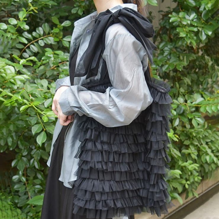 ティアードチュールバッグ[品番：IGAW0005153]｜axes femme
