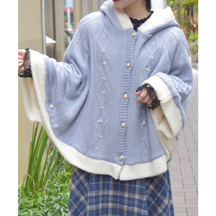 冬物ポンチョ axes femme まとめ売り - メルカリ