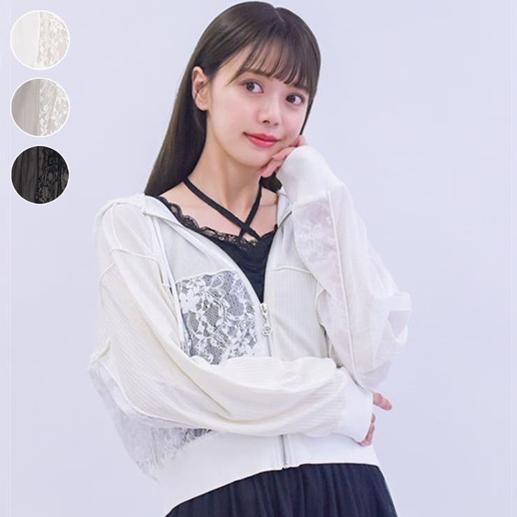 パッチワークパーカー[品番：IGAW0005364]｜axes femme