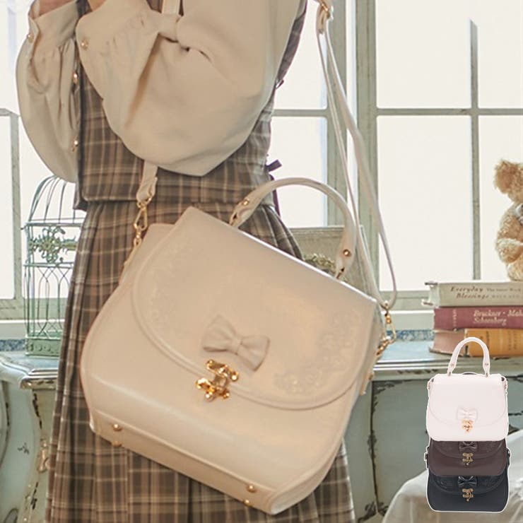 最も 割引 クラシカル型押しバッグ[品番：IGAW0005354]｜axes femme かばん、バッグ
