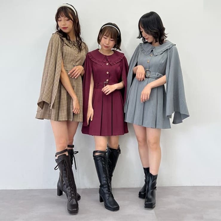 スリット袖風ノースリワンピ[品番：IGAW0003971]｜axes  femme（アクシーズファム）のレディースファッション通販｜SHOPLIST（ショップリスト）