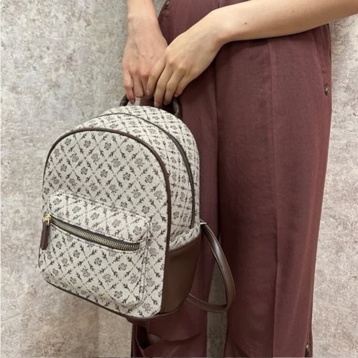 モノグラム柄ミニリュック[品番：IGAW0003946]｜axes femme