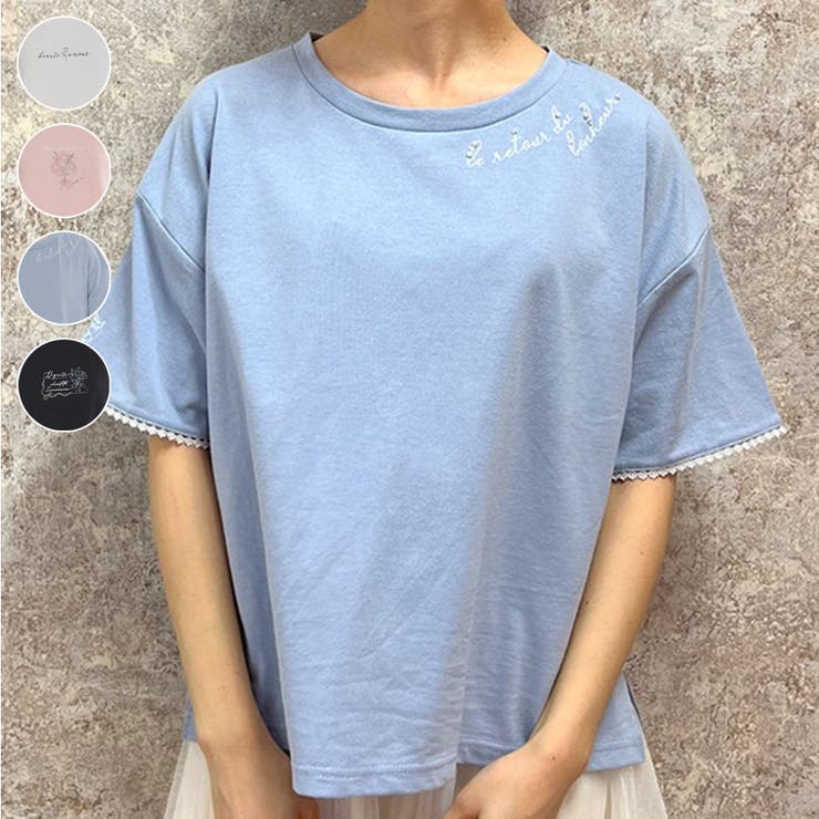 吸水速乾プリントTシャツ[品番：IGAW0004932]｜axes femme