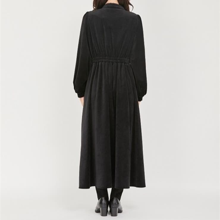 チャイナ風ベロアワンピース[品番：IGAW0004281]｜axes femme