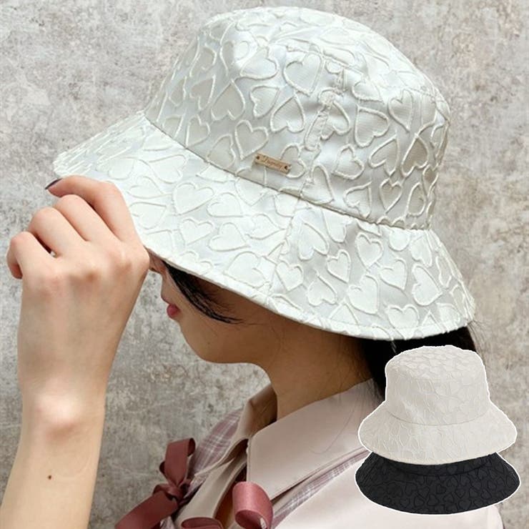 UVカット付ハートバケハ[品番：IGAW0004821]｜axes femme