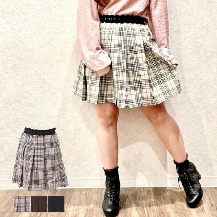 プリーツキュロット[品番：IGAW0003394]｜axes femme（アクシーズ