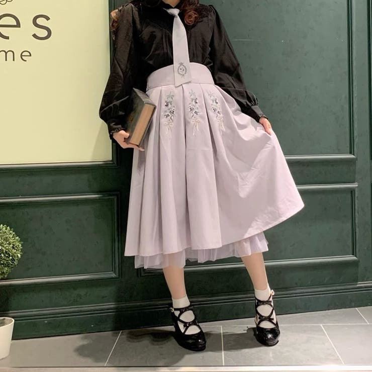 【タグ付き未使用】MILK Ribbon Ribbonスカート  ローズ 完売品 milktea-mm_8950