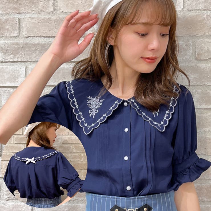 良品✨FOXEY ベージュ ラップコート 38 裏襟刺繍 お洒落 リボン