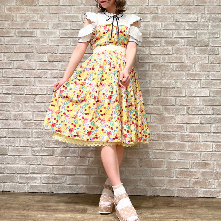 アトリエgg フルーツプリントキャミ（25） アトリエgg フルーツプリントキャミ（25） GG MADE IN TOKYO