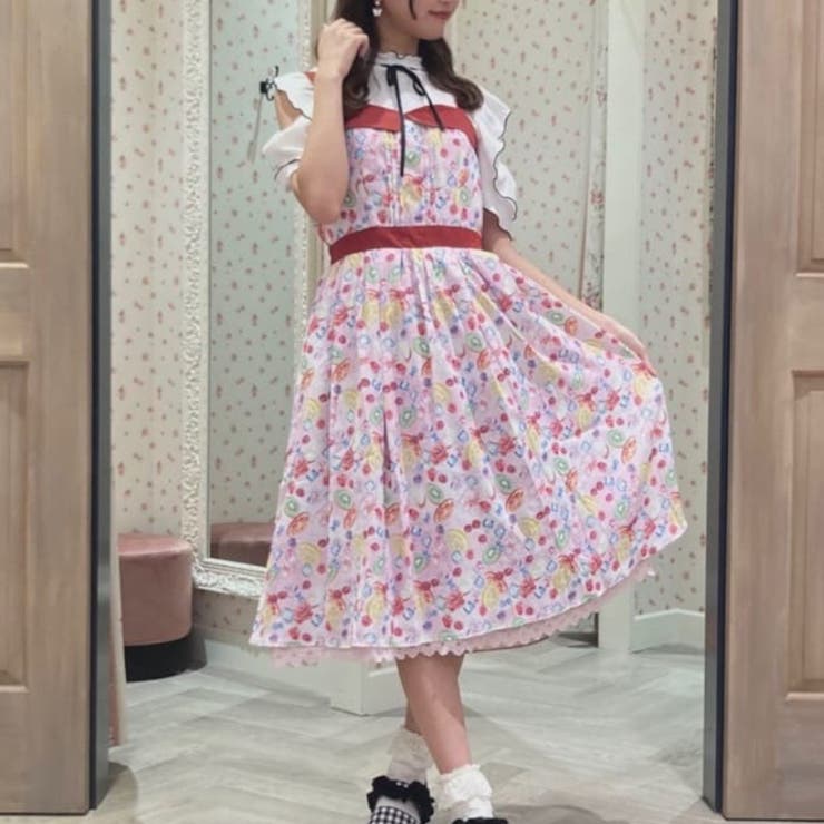 フルーツパンチキャミOP[品番：IGAW0002006]｜axes femme
