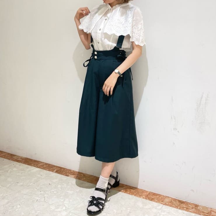 サス付レースアップパンツ[品番：IGAW0002005]｜axes femme