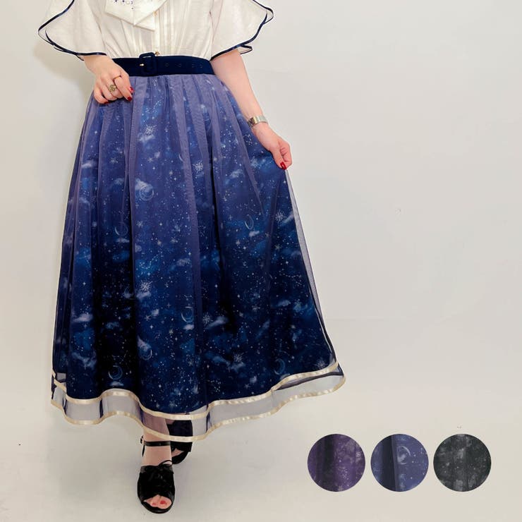 夏の星空グラデチュールｓｋ 品番 Igaw Axes Femme アクシーズファム のレディースファッション通販 Shoplist ショップリスト
