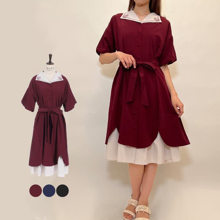 canone リセエンヌワンピース Maison de FLEUR canone リセエンヌワンピース
