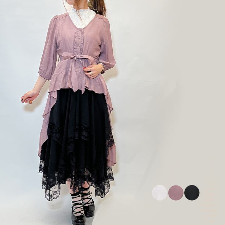 安価 フィッシュテールガウン[品番：IGAW0002164]｜axes femme トップス