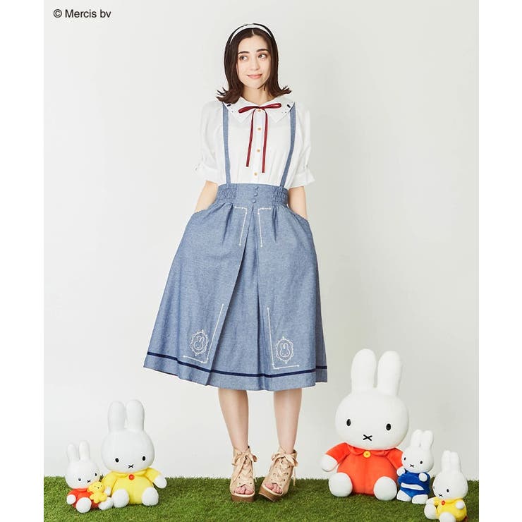 miffy／刺繍サス付きSK[品番：IGAW0002197]｜axes femme