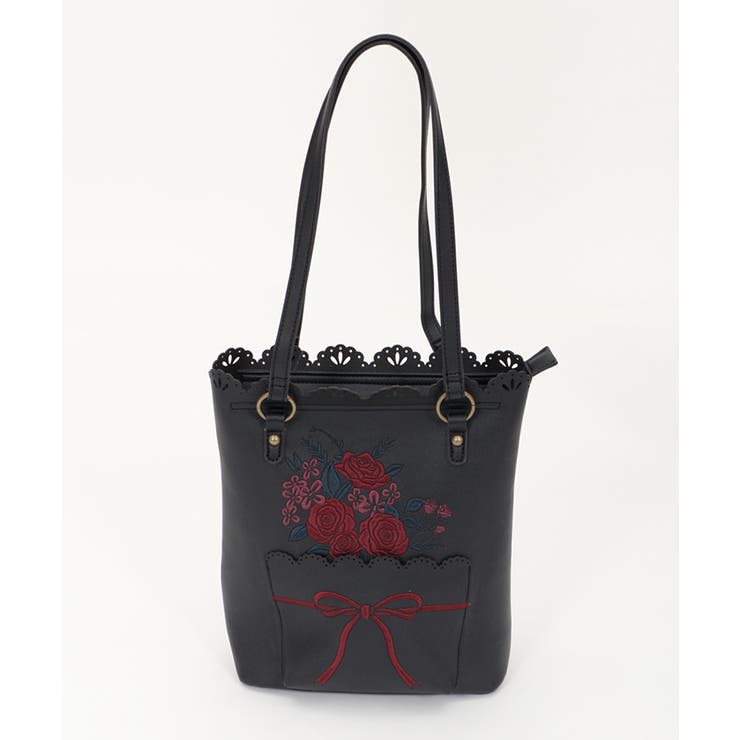 ブーケ刺繍トートバッグ[品番：IGAW0000600]｜axes femme（アクシーズ