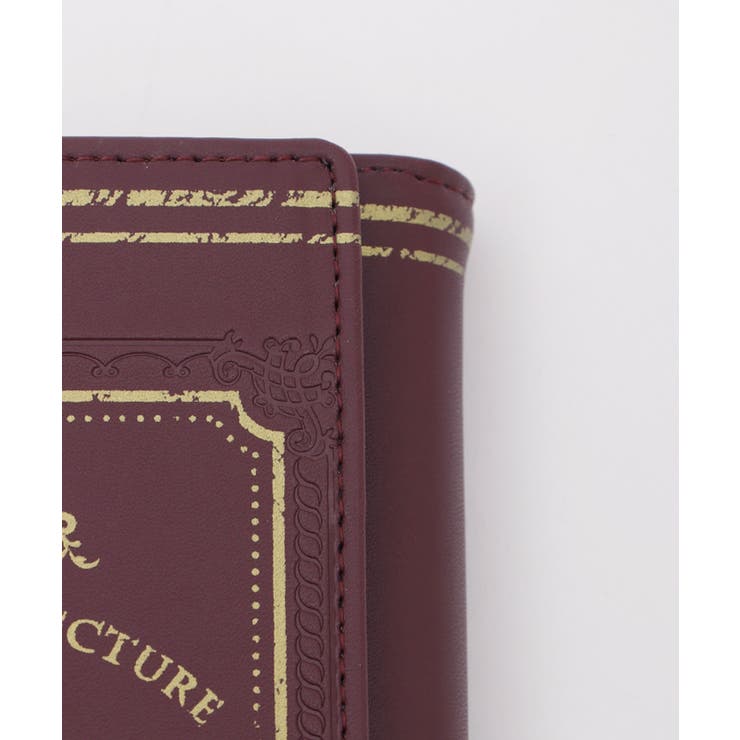 洋書風デザイン長財布[品番：IGAW0003970]｜axes femme（アクシーズ