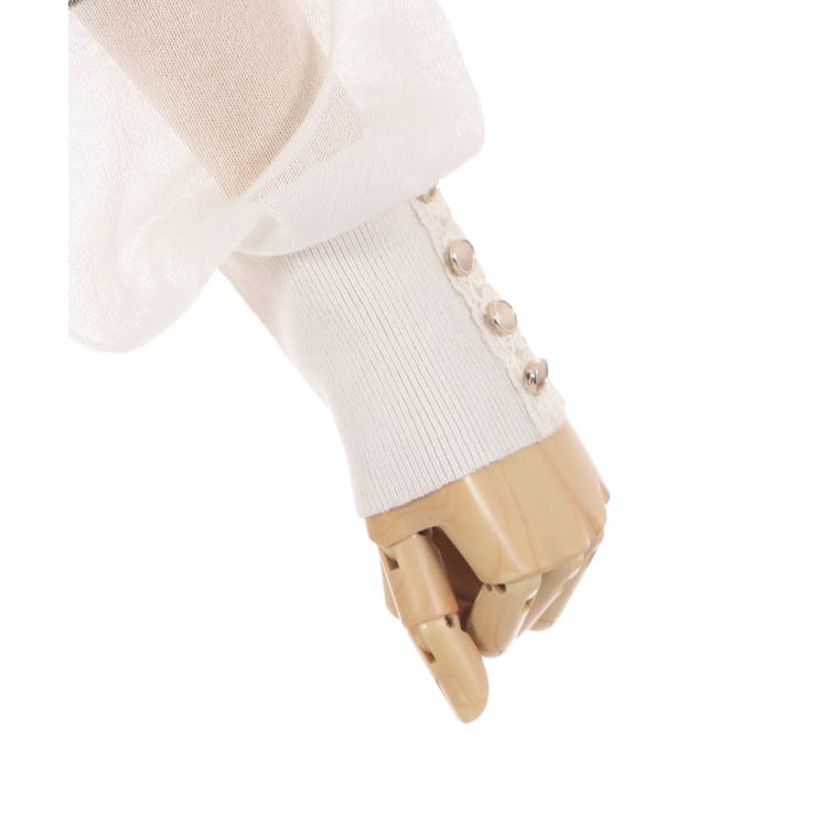 シアーカーディガン | axes femme | 詳細画像10