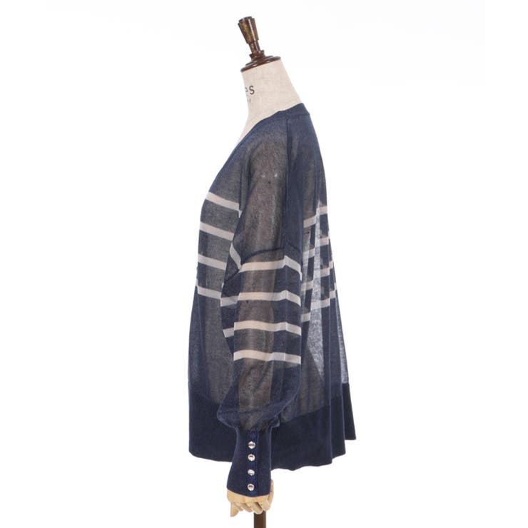 シアーカーディガン | axes femme | 詳細画像13