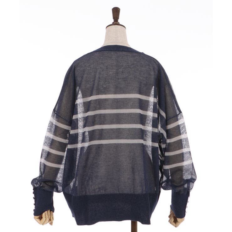 シアーカーディガン | axes femme | 詳細画像14