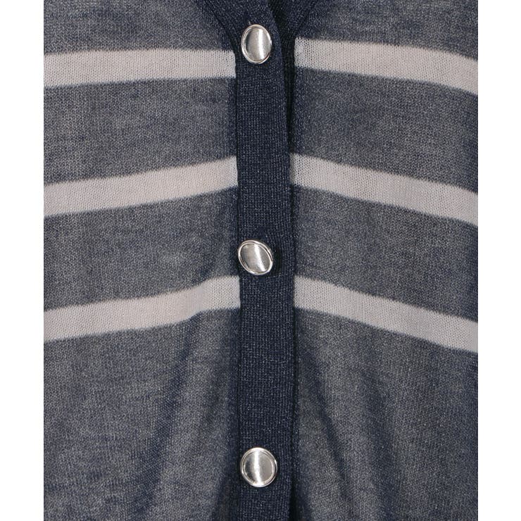 シアーカーディガン | axes femme | 詳細画像18