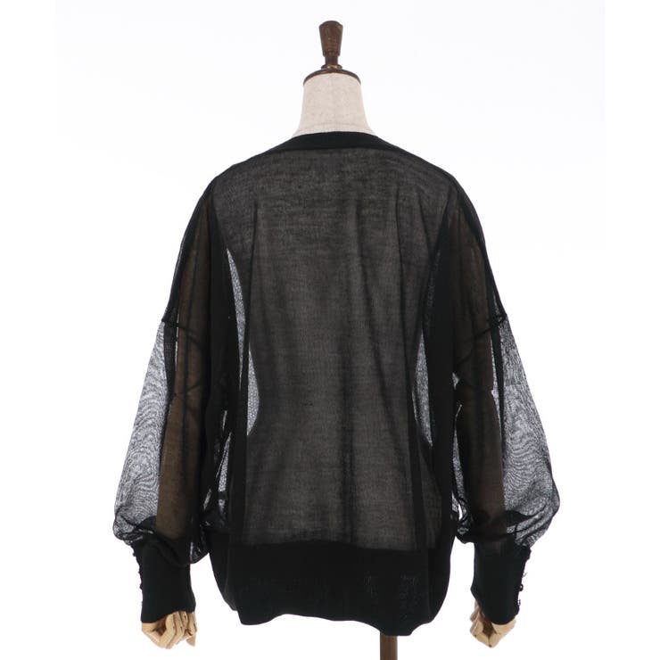 シアーカーディガン | axes femme | 詳細画像24