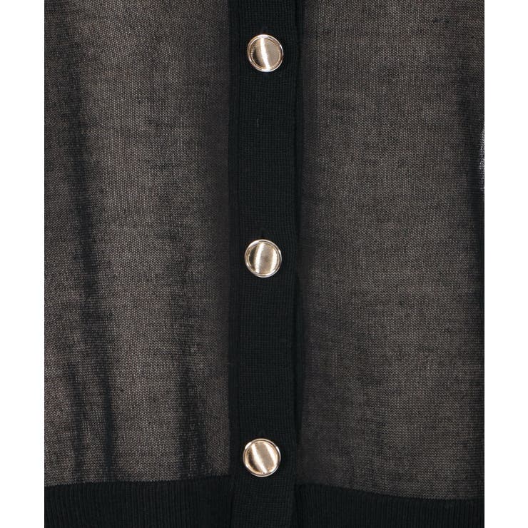 シアーカーディガン | axes femme | 詳細画像28