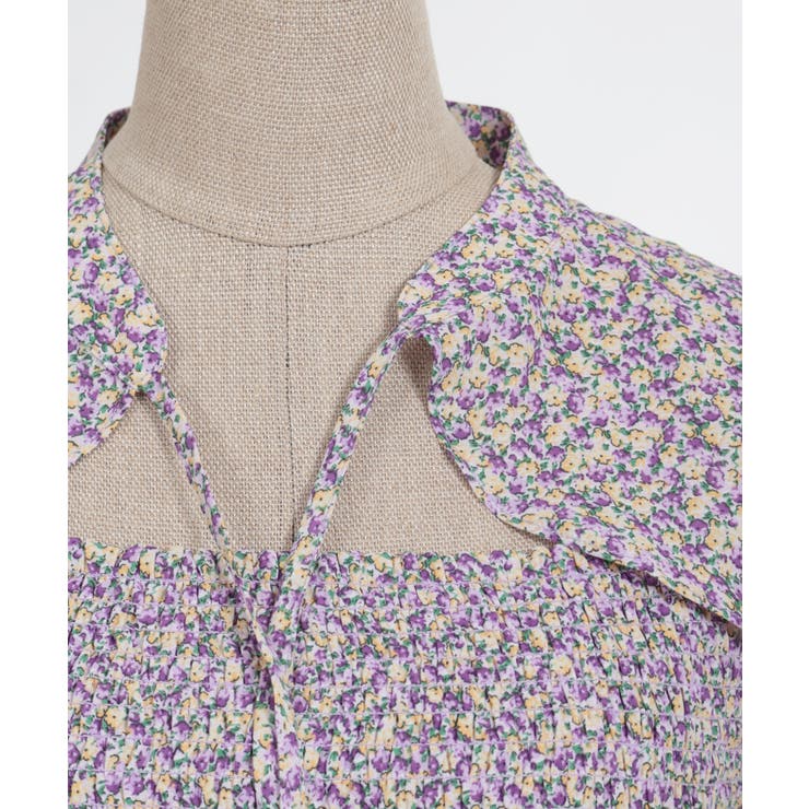 花柄半袖ワンピース[品番：IGAW0004949]｜axes femme