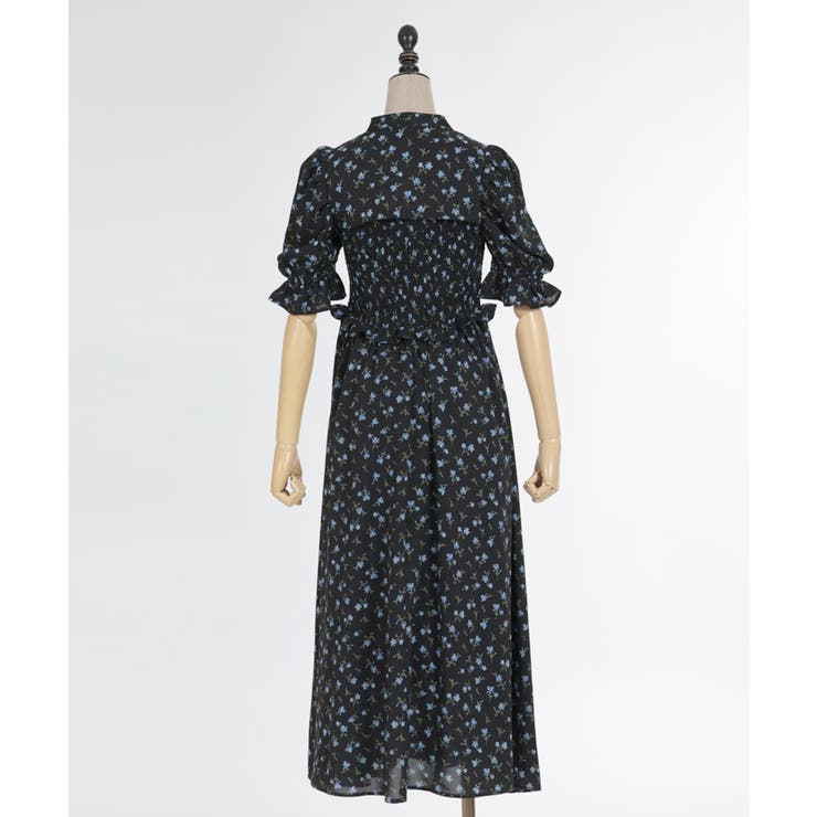 花柄半袖ワンピース[品番：IGAW0004949]｜axes femme