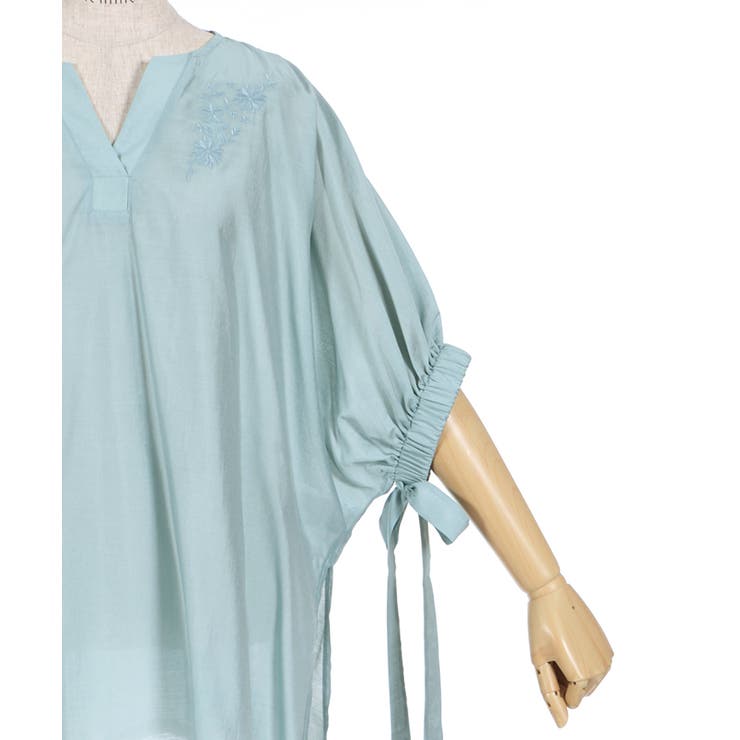 新品⭐️admiral 2025SS ドルマンチュニック □3L*さらさらシフォン*ゆったりドルマンチュニック黒5039