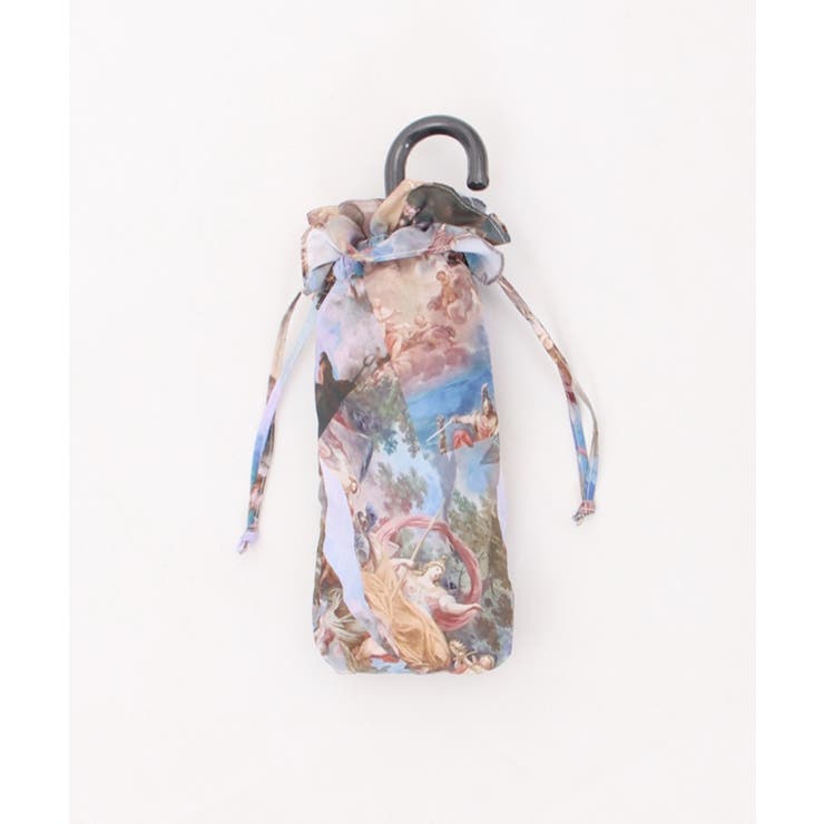 【axes femme.アクシーズファム】※日傘 Amazon | axes femme(アクシーズファム) 折りたたみ傘 天使柄
