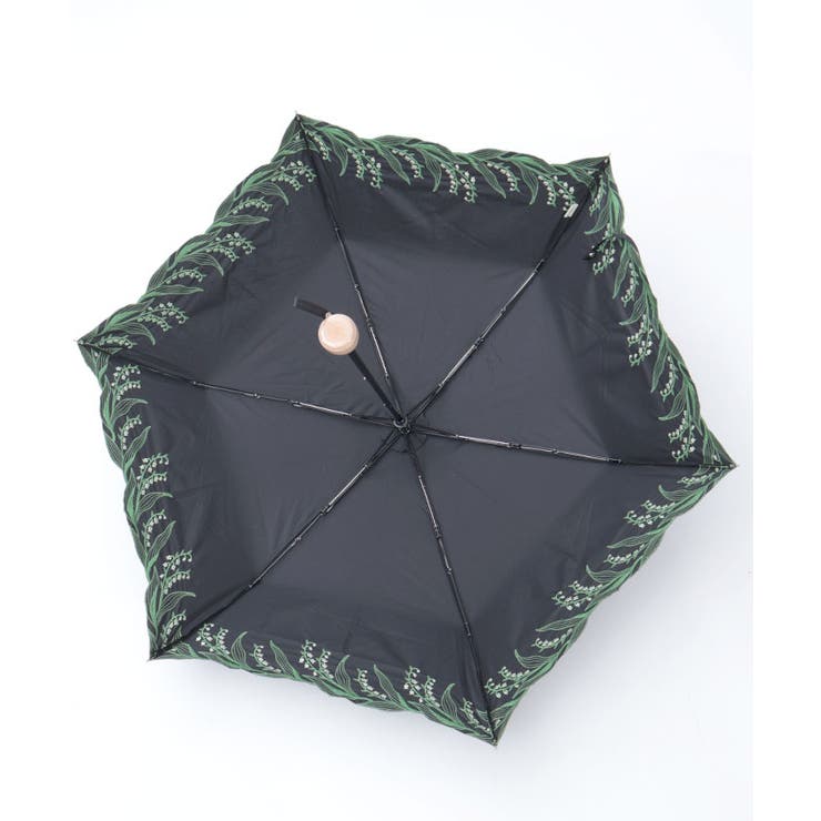 スズラン刺繍晴雨兼用折傘[品番：IGAW0006361]｜axes femme