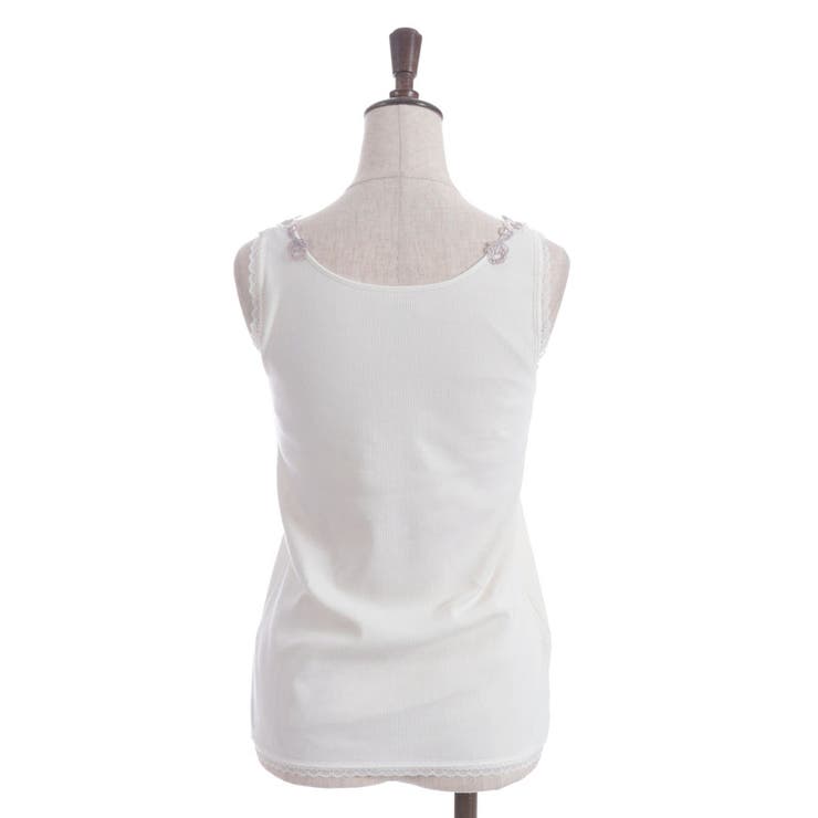 カップ付ローズレースタンク | axes femme | 詳細画像18 