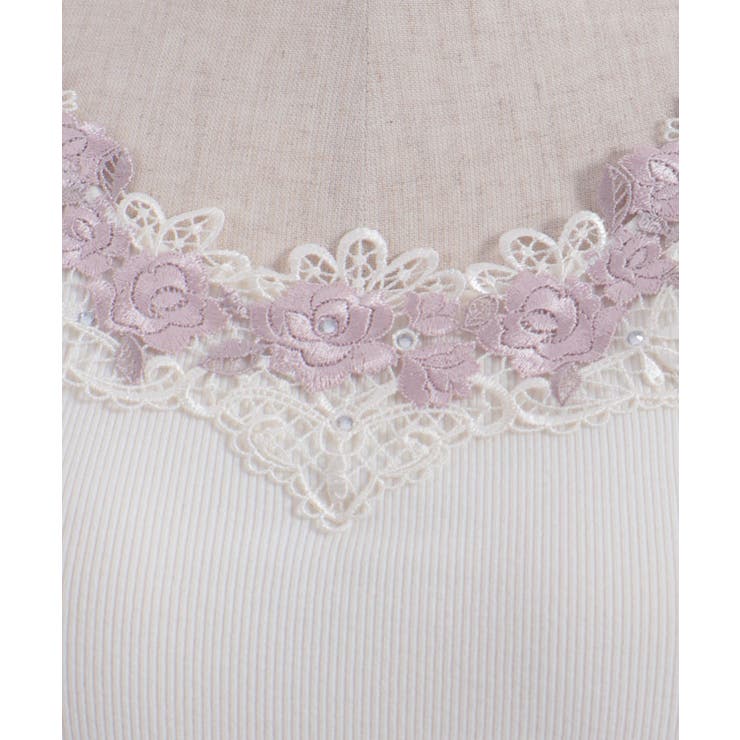 カップ付ローズレースタンク | axes femme | 詳細画像21 