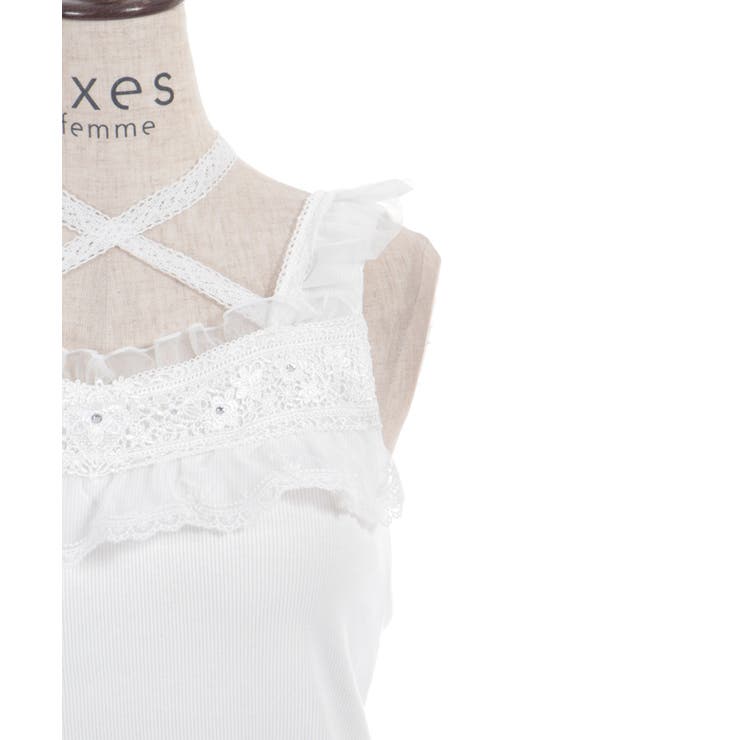 ストラップカップ付タンク | axes femme | 詳細画像18 