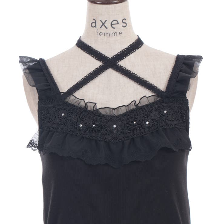 ストラップカップ付タンク | axes femme | 詳細画像7 