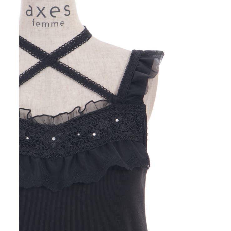 ストラップカップ付タンク | axes femme | 詳細画像9 